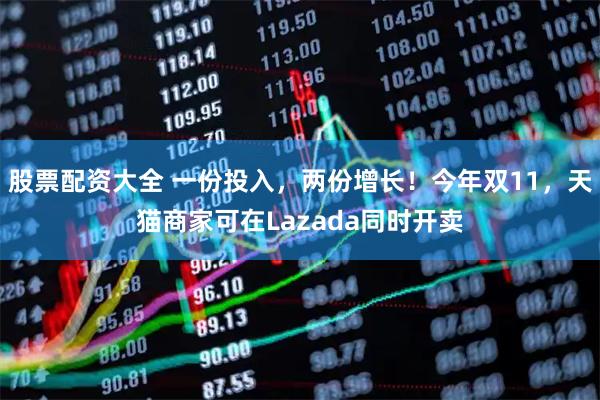 股票配资大全 一份投入，两份增长！今年双11，天猫商家可在Lazada同时开卖